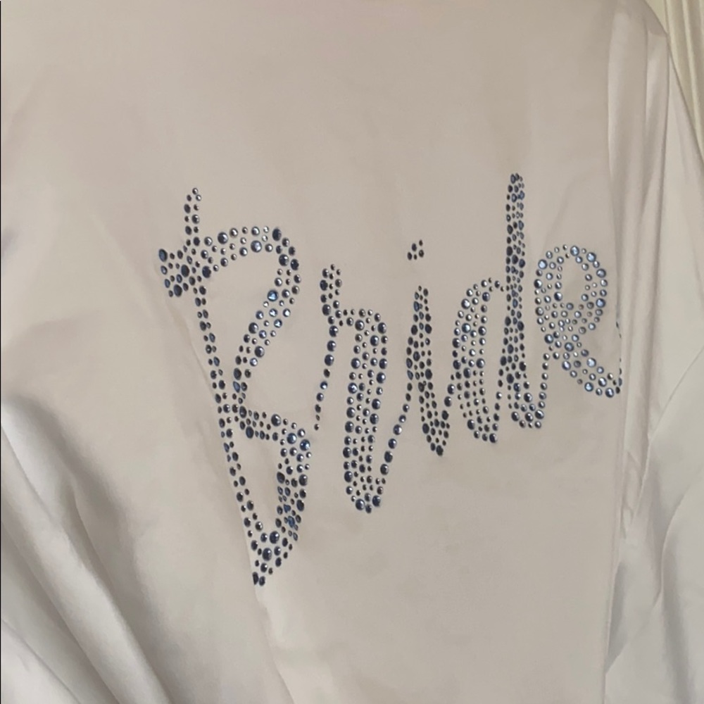 Victoria’s Secret Satin Bridal Robe Gem